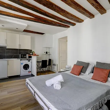 Apartment Temple - Republique Cosy Marais Studio Paris